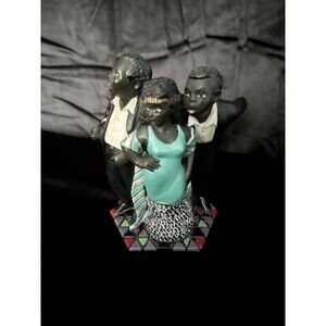 vintage 1994 All that Jazz  Collection,Trio of singers, parastone figurine 5”x3”